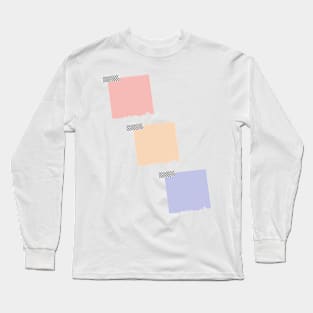 Triple Note Long Sleeve T-Shirt